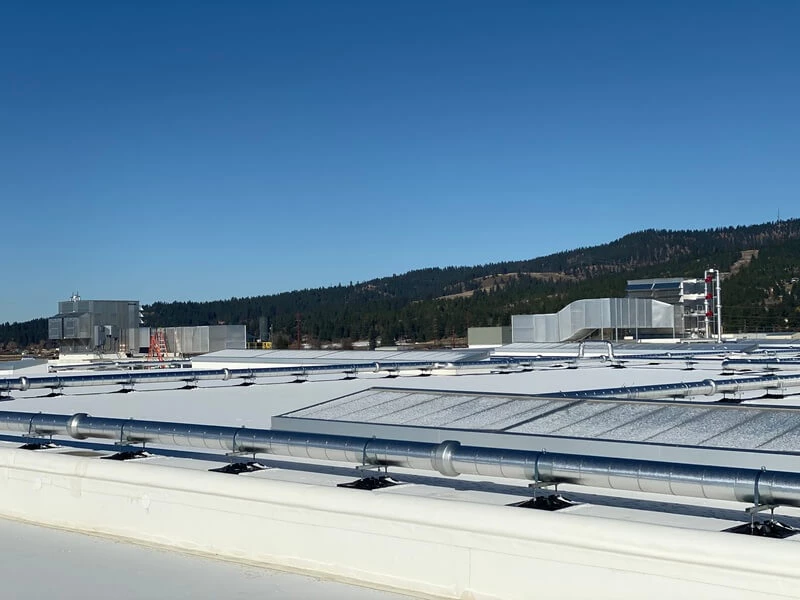 Katerra CLT Facility Hudson Bay Insulation